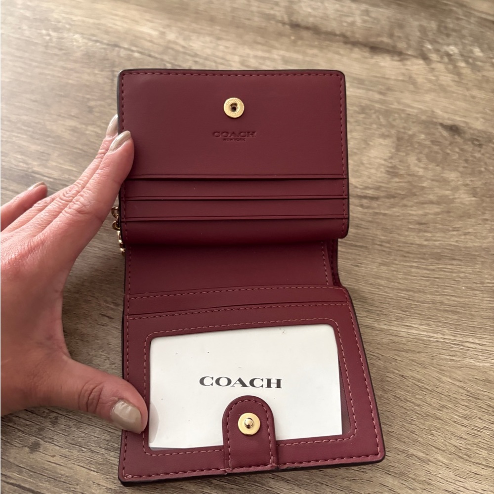 Coach Pink Cherry Pattern Wallet - image 2